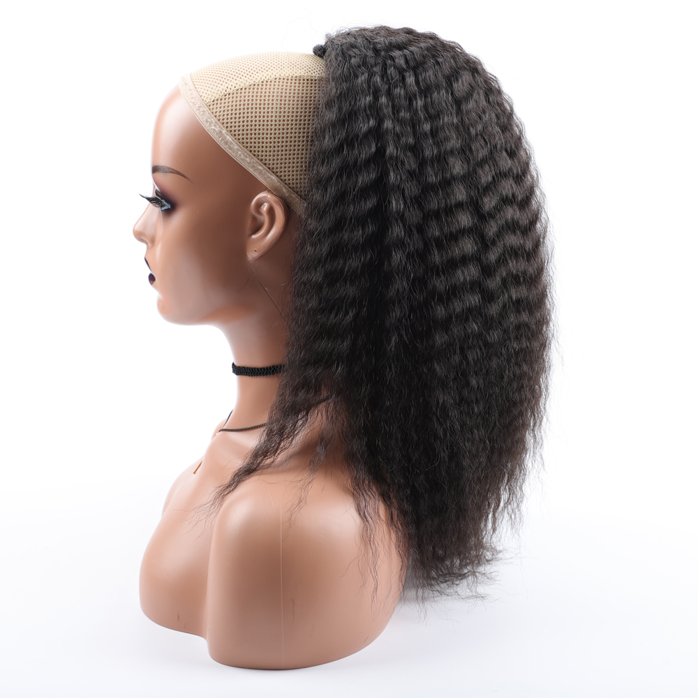 Drawstring Afro Curly Puff Ponytail - Giả Tổng Hợp Dây Kéo Đuôi