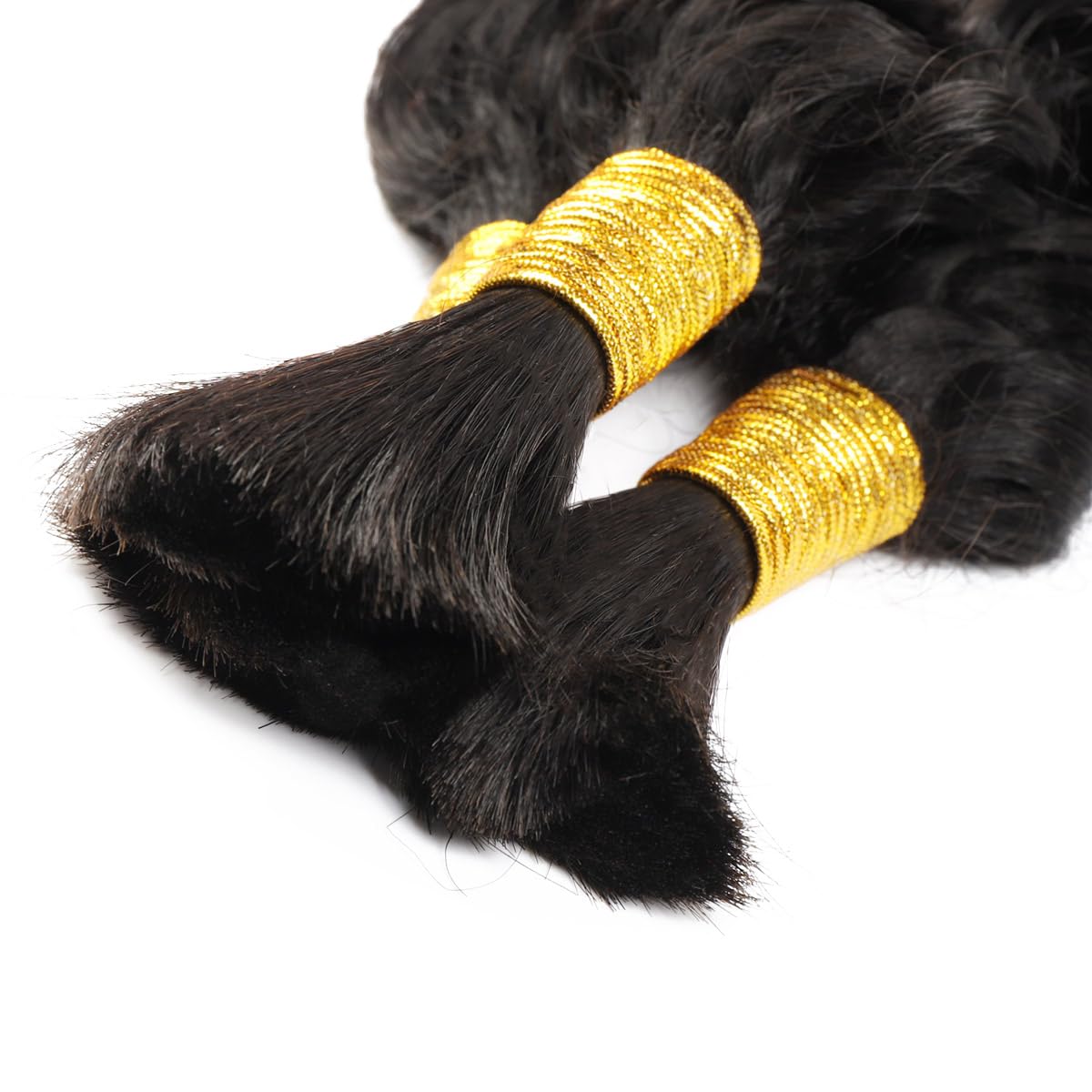 Water Wave Human Braiding Hair - đánh giá và giá Water Wave Bulk Human Hair For Braiding