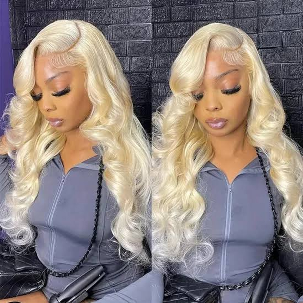 613 Honey Blonde Color 13x6 Tr - đánh giá và giá 613 Blonde Body Wave Lace Front Wig