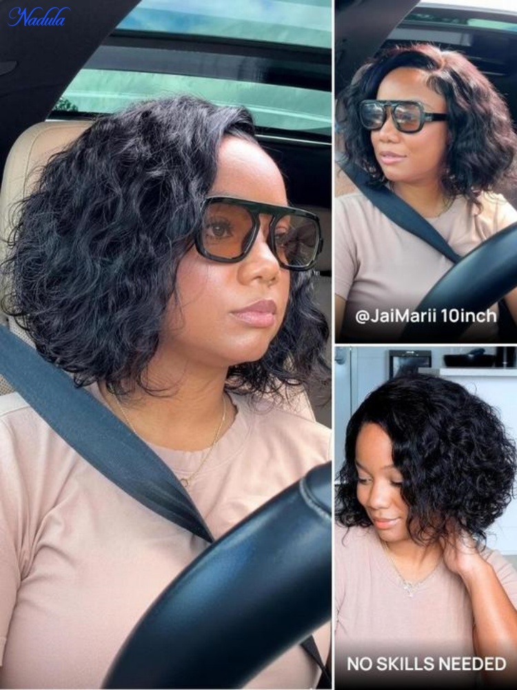 Nadula 13x4 Lace Frontal BOB W - đánh giá và giá Pre Parted 13X4 Lace Front Bob Wig