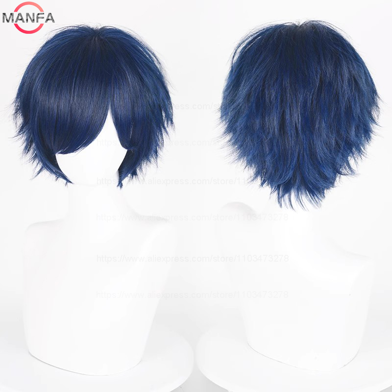Anime 30cm Short Straight Cosp - đánh giá và giá Synthetic Braided Wigs For Black Women
