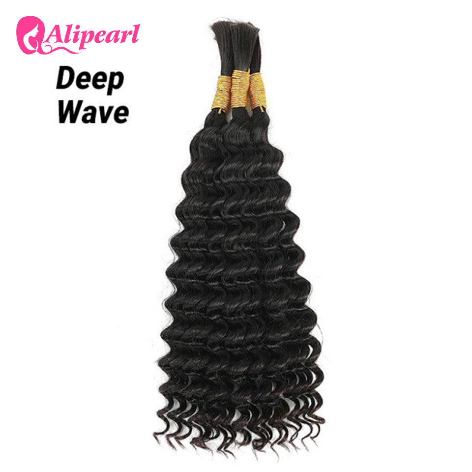 Alipearl Brazilian Human Hair  - đánh giá và giá Water Wave Bulk Human Hair For Braiding