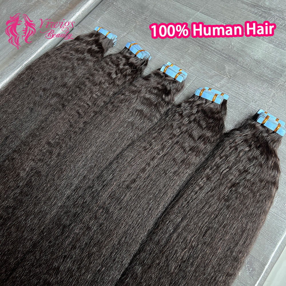 Straight Tape In Hair Extensio - đánh giá và giá Invisible Tape In Extensions Real Hair