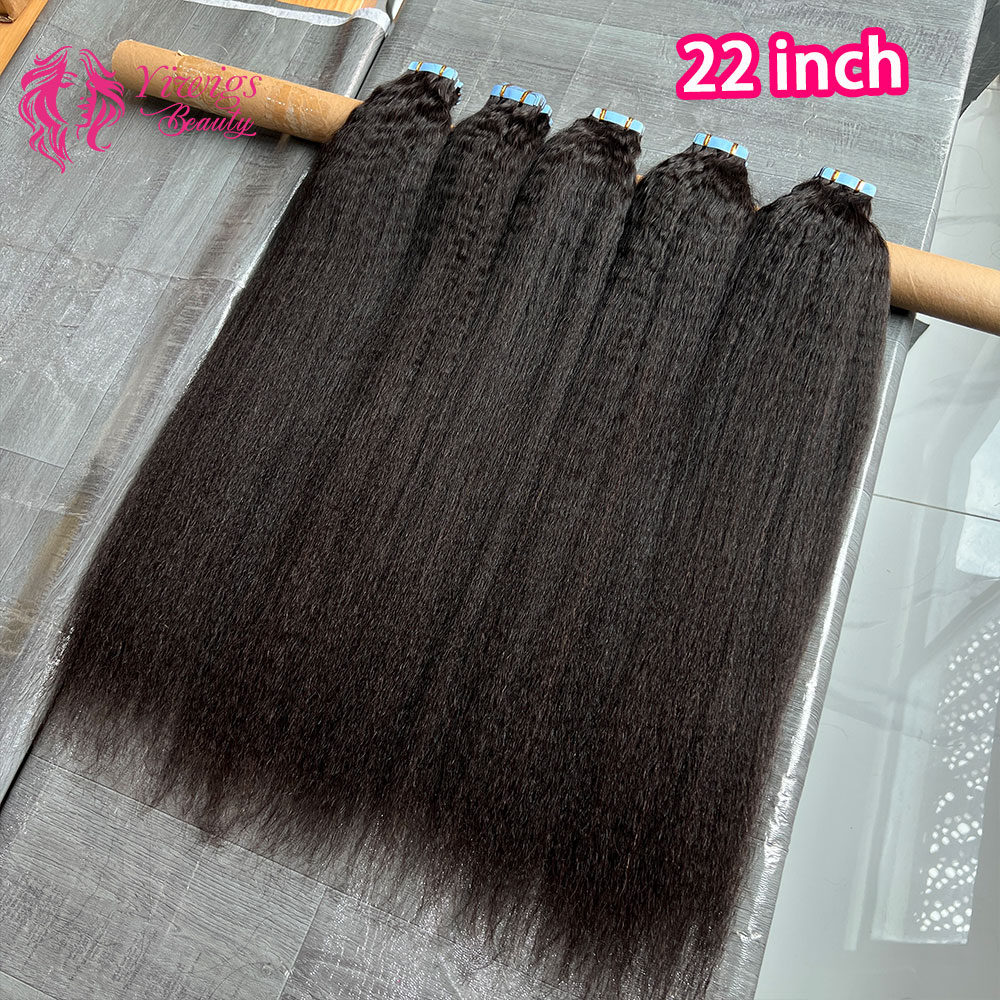 Straight Tape In Hair Extensio - đánh giá và giá Invisible Tape In Extensions Real Hair