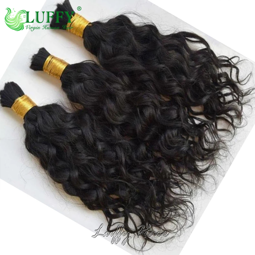 Bulk Human Hair for Braiding W - đánh giá và giá Water Wave Bulk Human Hair For Braiding