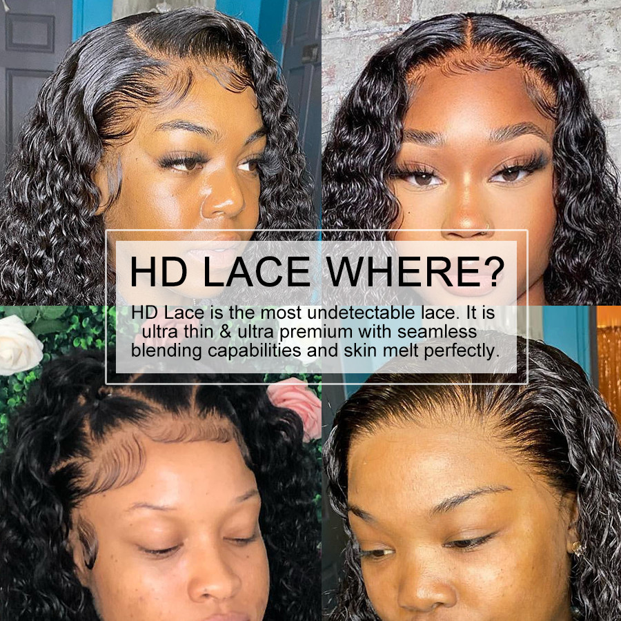 Ultra Fitted 250% Curly Wigs H - đánh giá và giá Hd Lace Frontal Wig Human Hair Pre Plucked