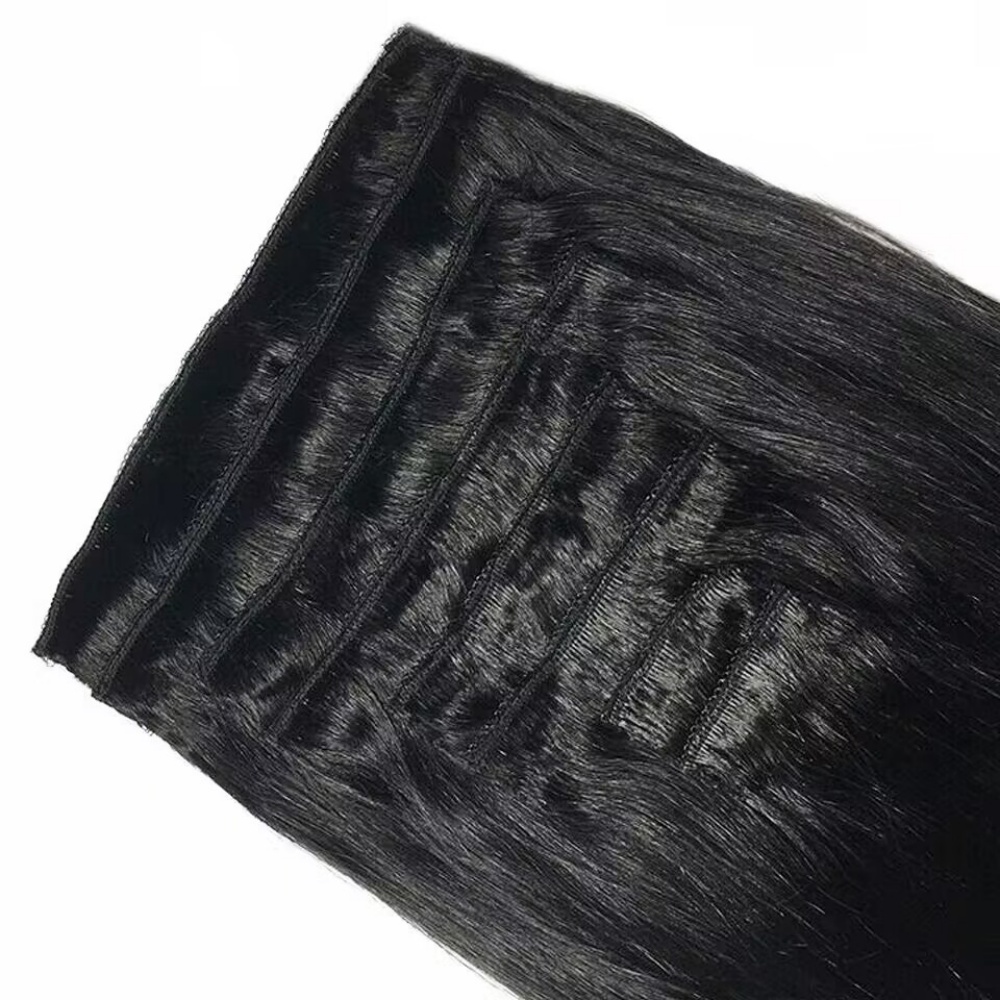 Natural Straight Clip In Human - đánh giá và giá Seamless Clip In Hair Extensions Human Hair