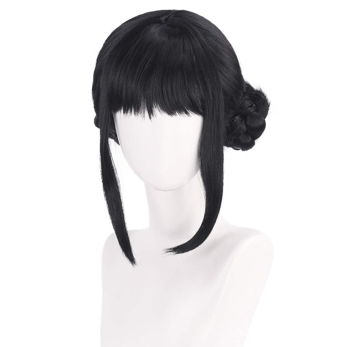 Zoey Cosplay Wig 33cm Black Ha - đánh giá và giá Synthetic Braided Wigs For Black Women