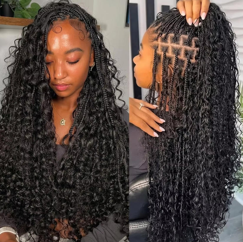 Loose Bulk Human Hair Deep Wat - đánh giá và giá Water Wave Bulk Human Hair For Braiding