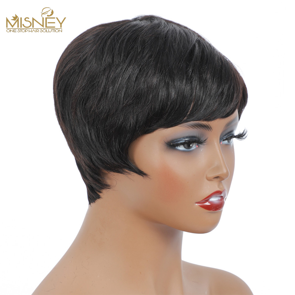 Short Human Hair Wigs Pixie Cu - đánh giá và giá Short Pixie Cut Wig Human Hair Cheap