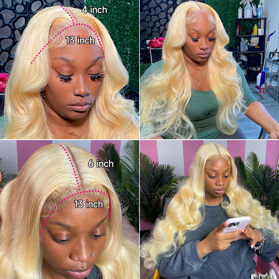 613 Colored Body Wave Human Ha - đánh giá và giá 613 Blonde Body Wave Lace Front Wig