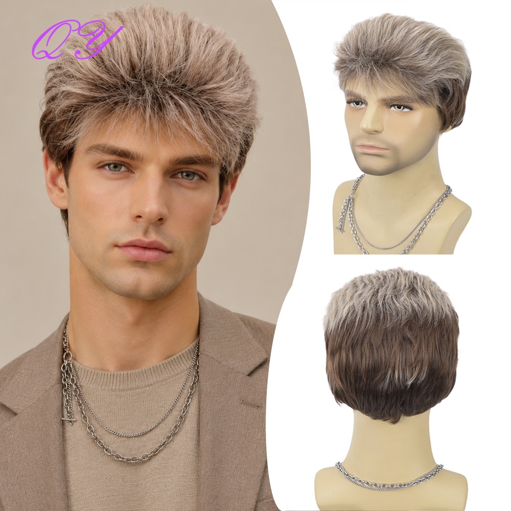 Synthetic Short Brown Flaxen M - đánh giá và giá Synthetic Wigs