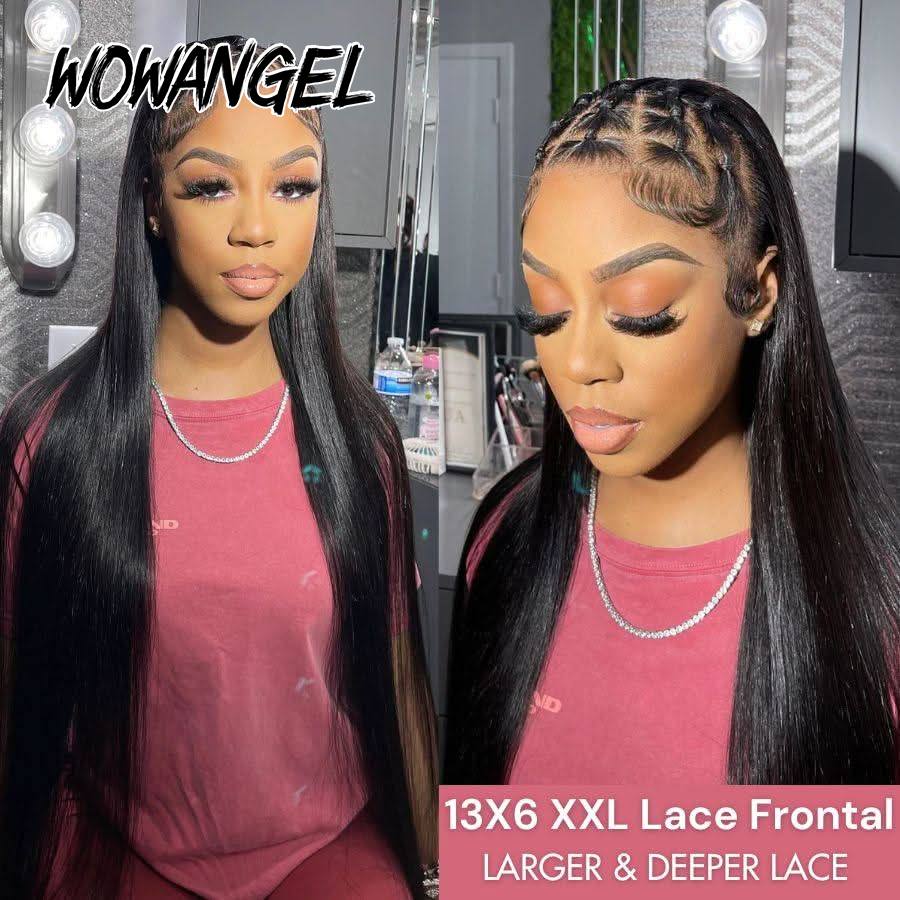 WOWANGEL Straight Lace Front W - đánh giá và giá Human Hair Wigs