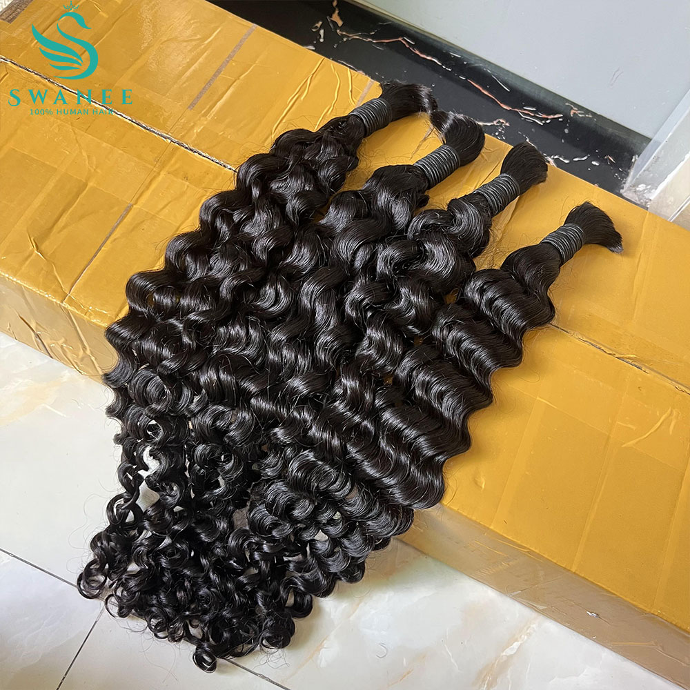 Water Wave 100% Human Hair Bul - đánh giá và giá Water Wave Bulk Human Hair For Braiding
