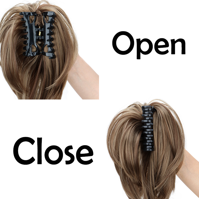 WIGSIN Synthetic Messy Bun Hai - đánh giá và giá Claw Clip Messy Bun Hair Piece