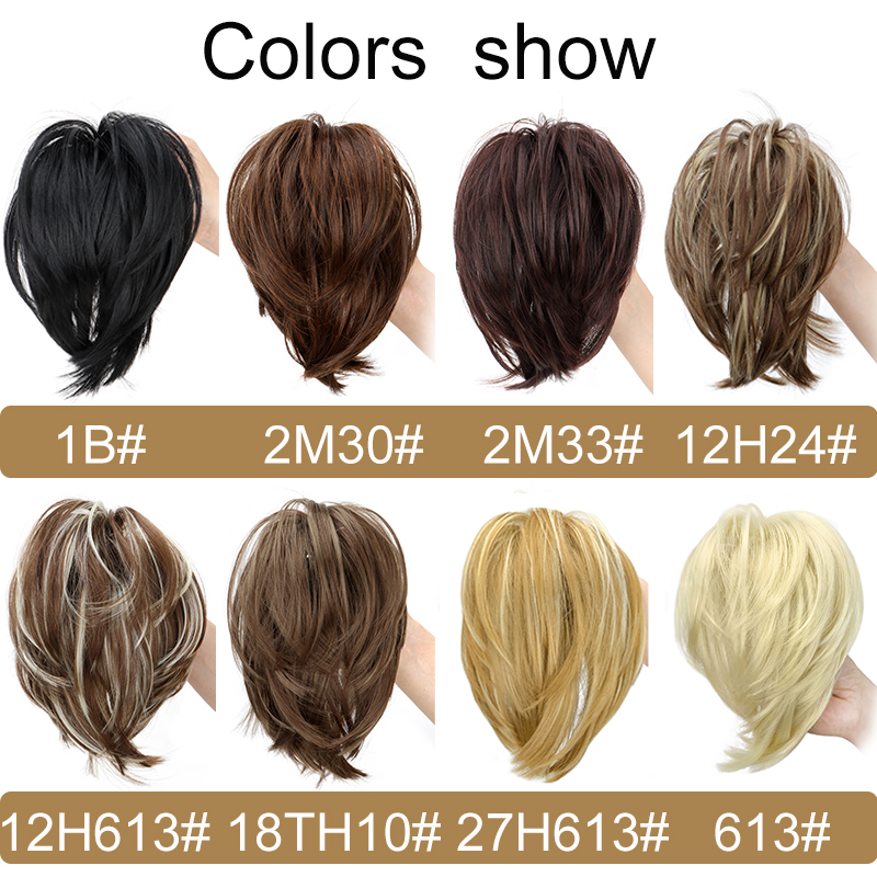 WIGSIN Synthetic Messy Bun Hai - đánh giá và giá Claw Clip Messy Bun Hair Piece