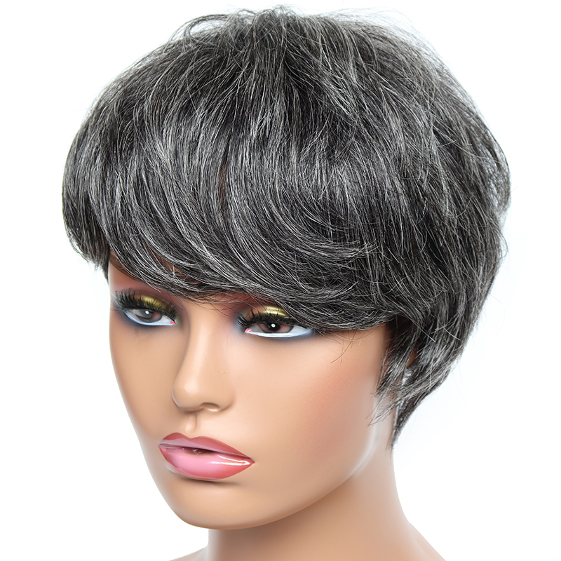 Cheap Short Wig Straight Human - đánh giá và giá Short Pixie Cut Wig Human Hair Cheap
