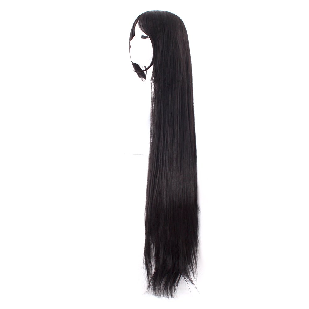 40 Inch 100 cm Long Straight C - đánh giá và giá Synthetic Braided Wigs For Black Women