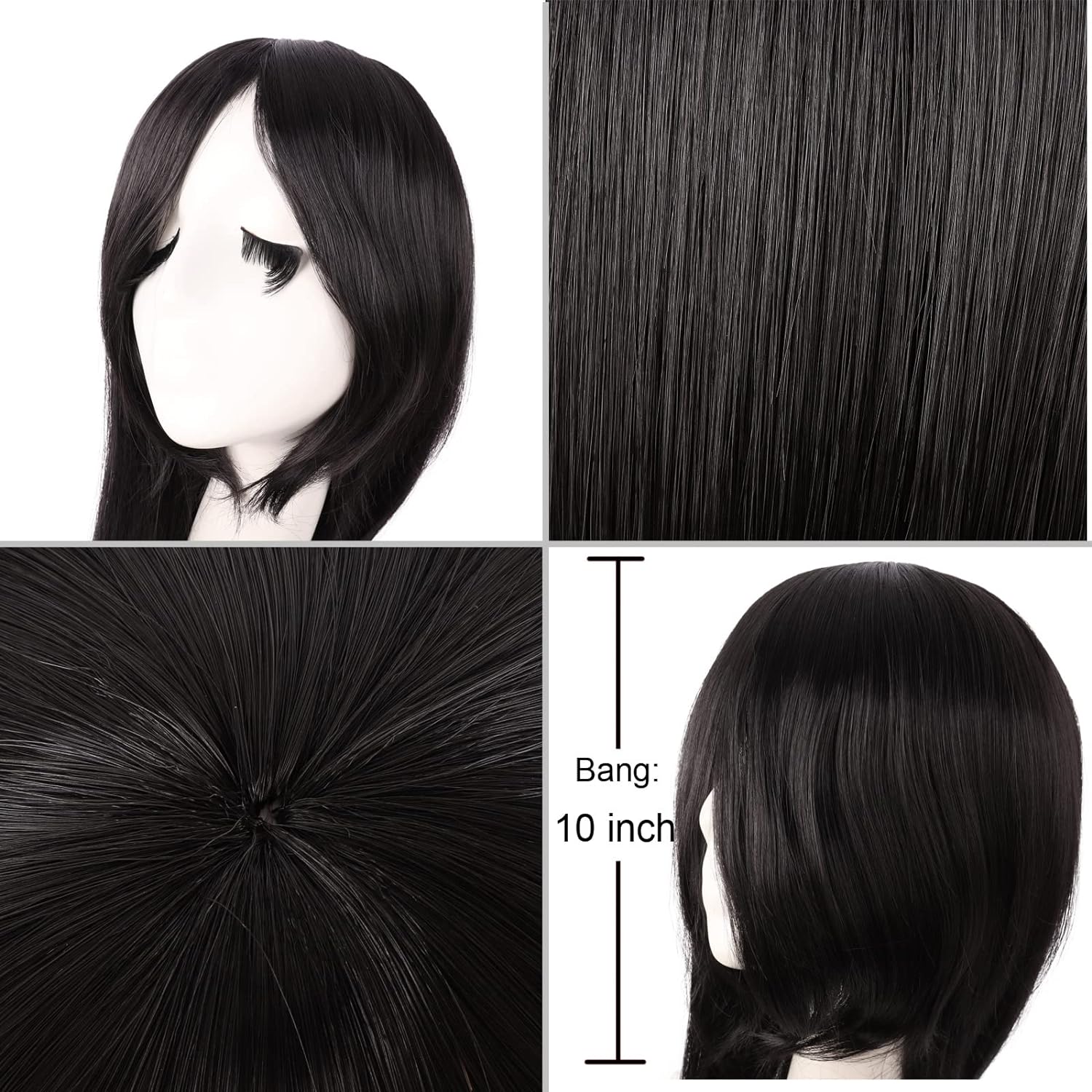 40 Inch 100 cm Long Straight C - đánh giá và giá Synthetic Braided Wigs For Black Women