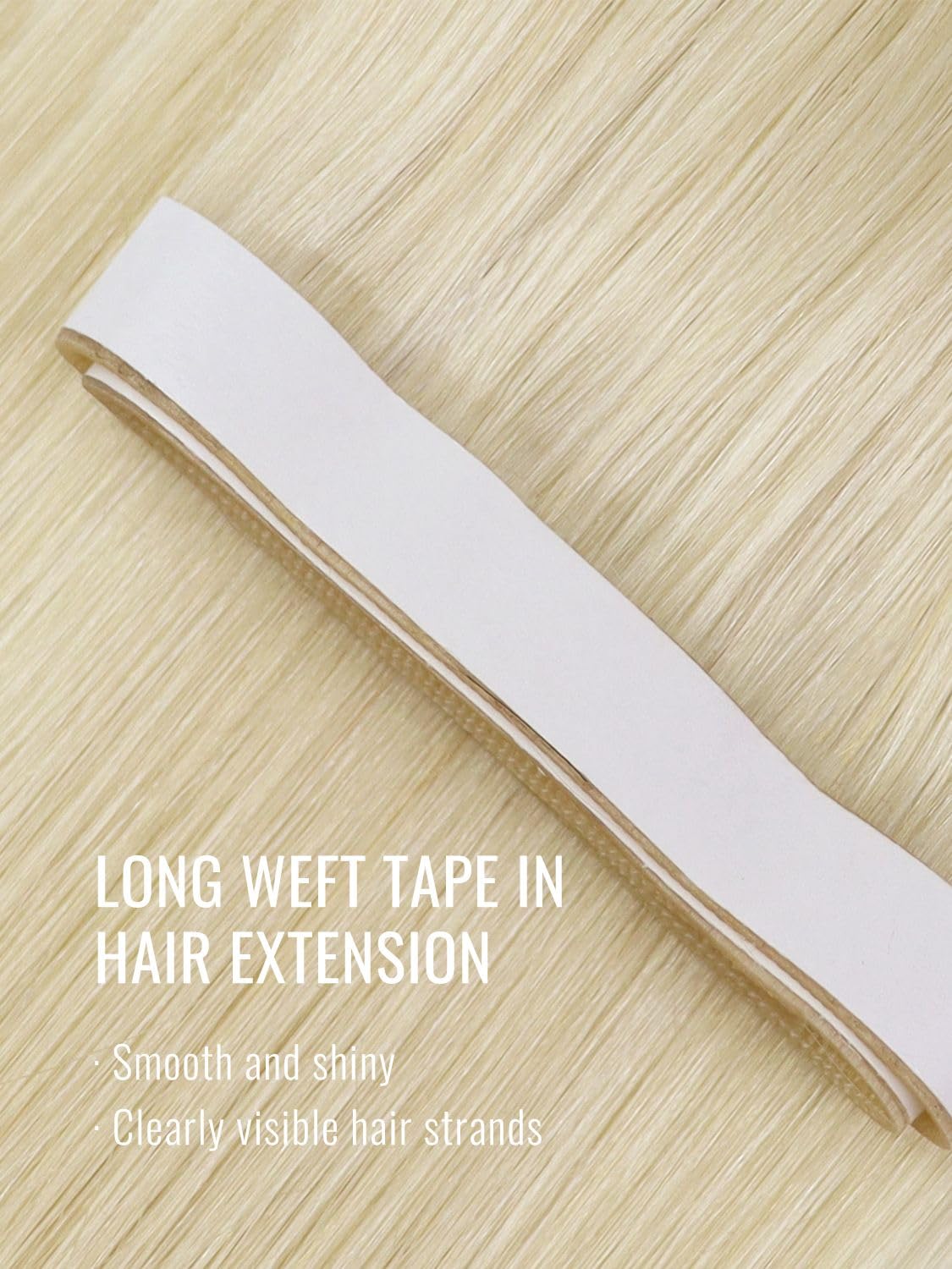Moresoo Tape in Weft Hair Exte - đánh giá và giá Invisible Tape In Extensions Real Hair