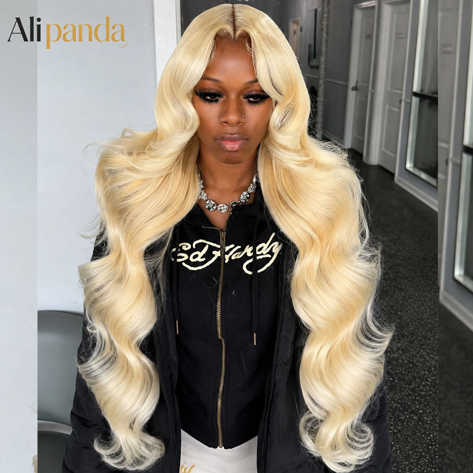 613 HD Lace Frontal Wig 13x6 3 - đánh giá và giá 613 Blonde Body Wave Lace Front Wig