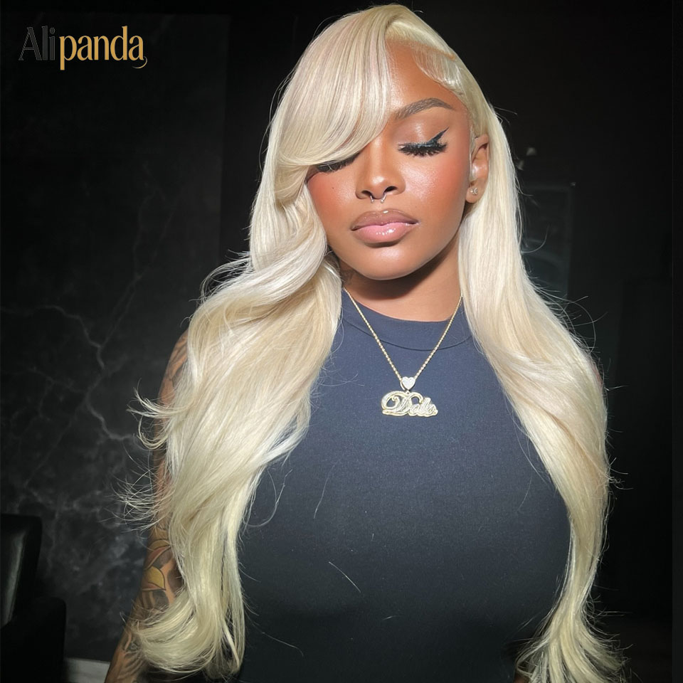 613 HD Lace Frontal Wig 13x6 3 - đánh giá và giá 613 Blonde Body Wave Lace Front Wig
