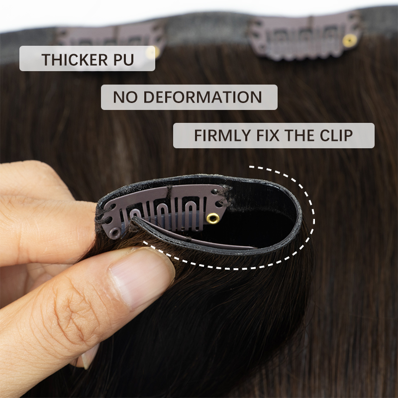 Invisible Thick PU Clip In Hum - đánh giá và giá Invisible Tape In Extensions Real Hair